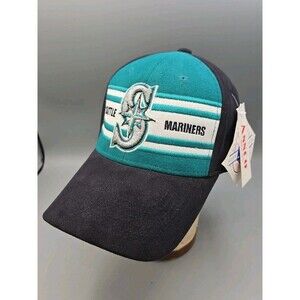 Vintage MLB Seattle Mariners Annco Adj. Cap Hat Baseball American Needle NOS